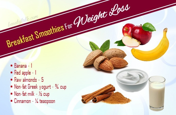 Weight Loss Breakfast Smoothies
 18 DIY Weight Loss Smoothie Recipes