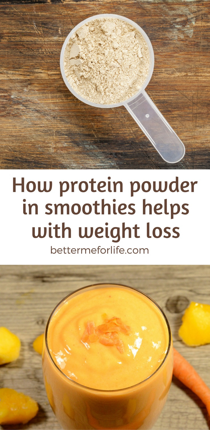 Weight Loss Protein Smoothies How protein powder in smoothies helps with weight loss