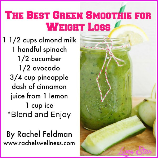 Weight Loss Smoothies Mix
 Green Smoothies Recipes To Lose Weight LivesStar