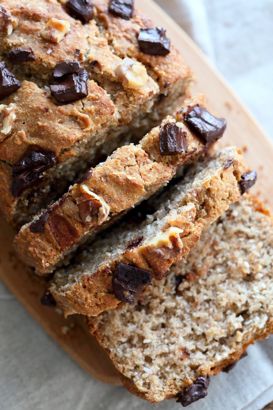 Which Bread Is Vegan
 Vegan Banana Bread with Toasted Walnuts and Coconut 1