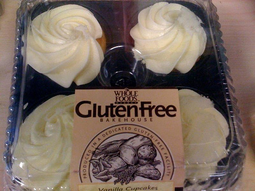 Whole Foods Gluten Free Cupcakes
 Gluten free vanilla cupcakes from Whole Foods a review