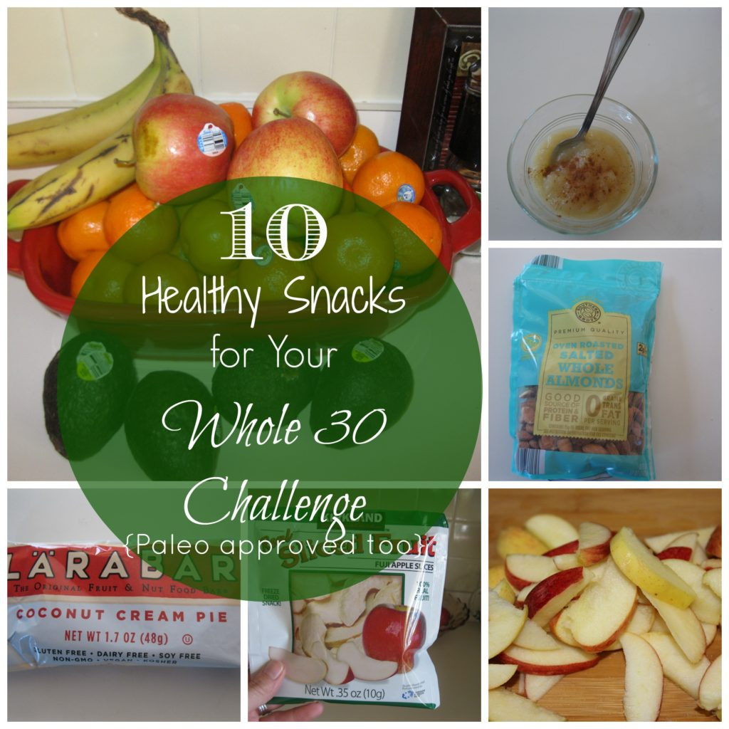 Whole Foods Healthy Snacks
 10 Healthy Snacks for Your Whole 30 Challenge Paleo