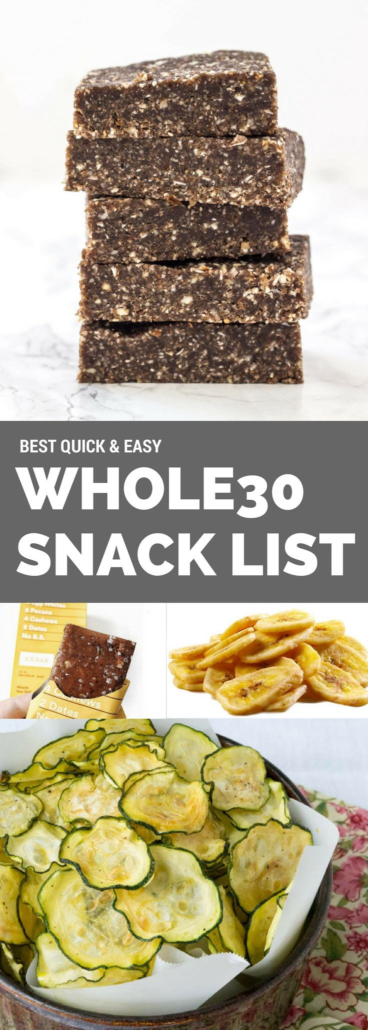 Whole Foods Healthy Snacks
 Easy whole30 snacks on the go Brands recipes and