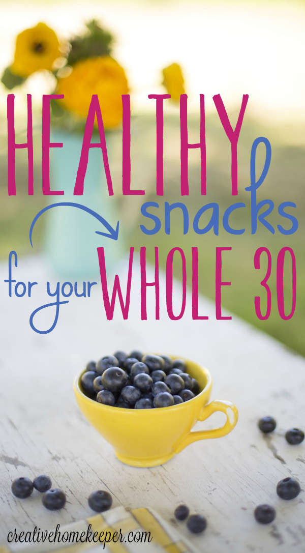 Whole Foods Healthy Snacks
 10 Healthy Snacks for Your Whole 30 Challenge Paleo