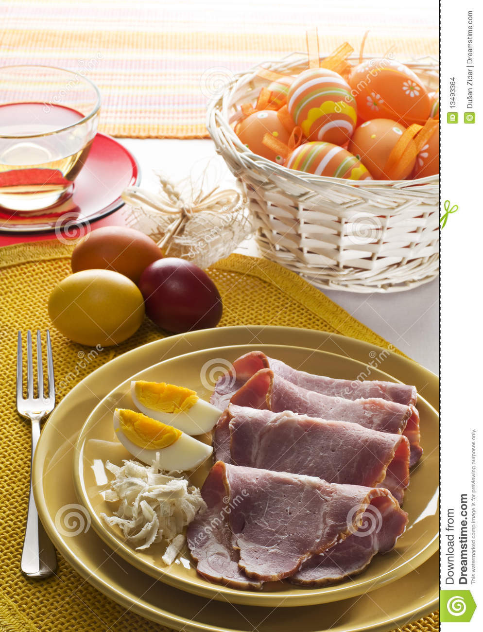 Why Is Ham An Easter Tradition
 Easter ham stock photo Image of holiday traditional