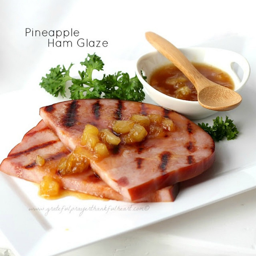 Why Is Ham Served At Easter
 Pineapple Ham Glaze Sauce Grateful Prayer