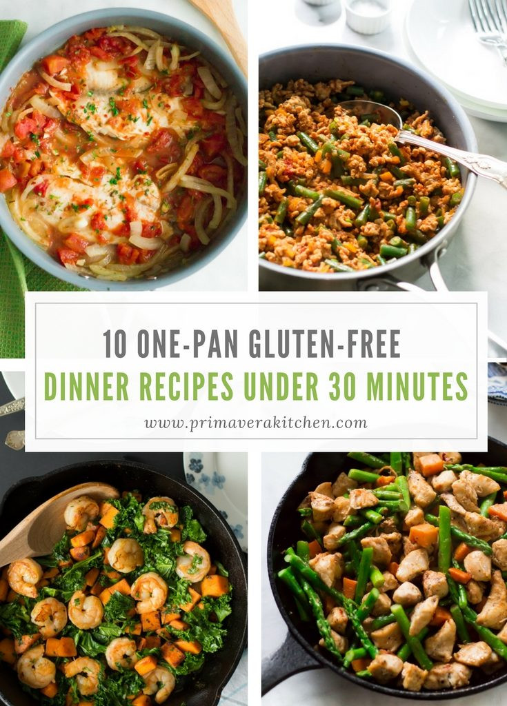 Ww Gluten Free Recipes
 10 e pan Gluten free Dinner Recipes Under 30 Minutes