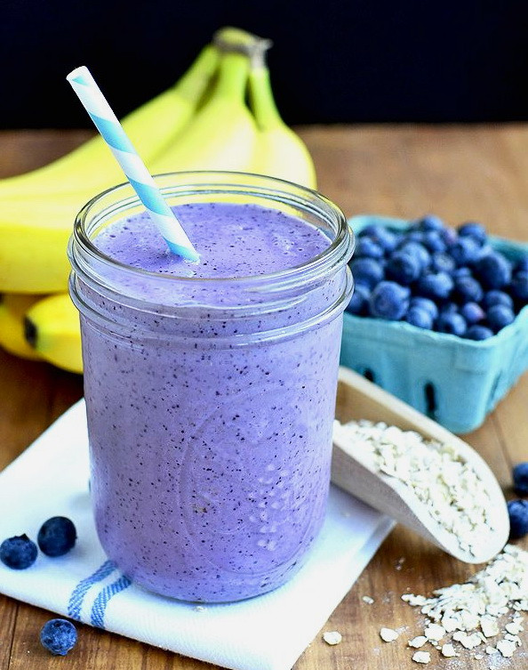 Yogurt Smoothie Recipes For Weight Loss
 Blueberry Yogurt Breakfast Smoothie – Top Healthy Calorie