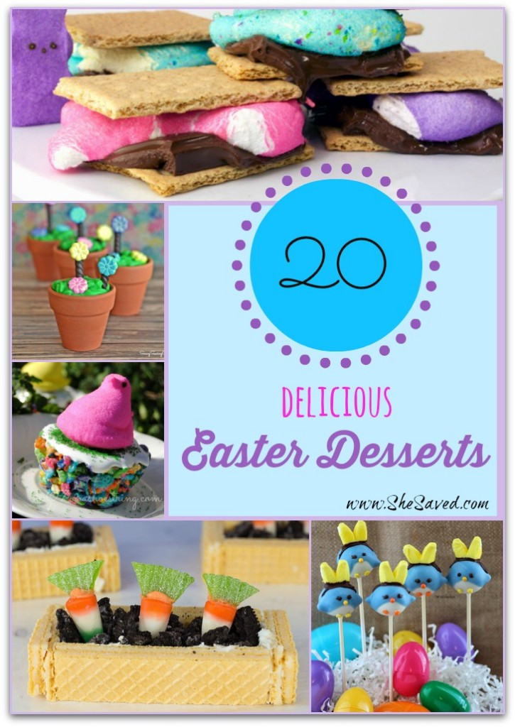 Yummy Easter Desserts
 20 Delicious Easter Desserts SheSaved