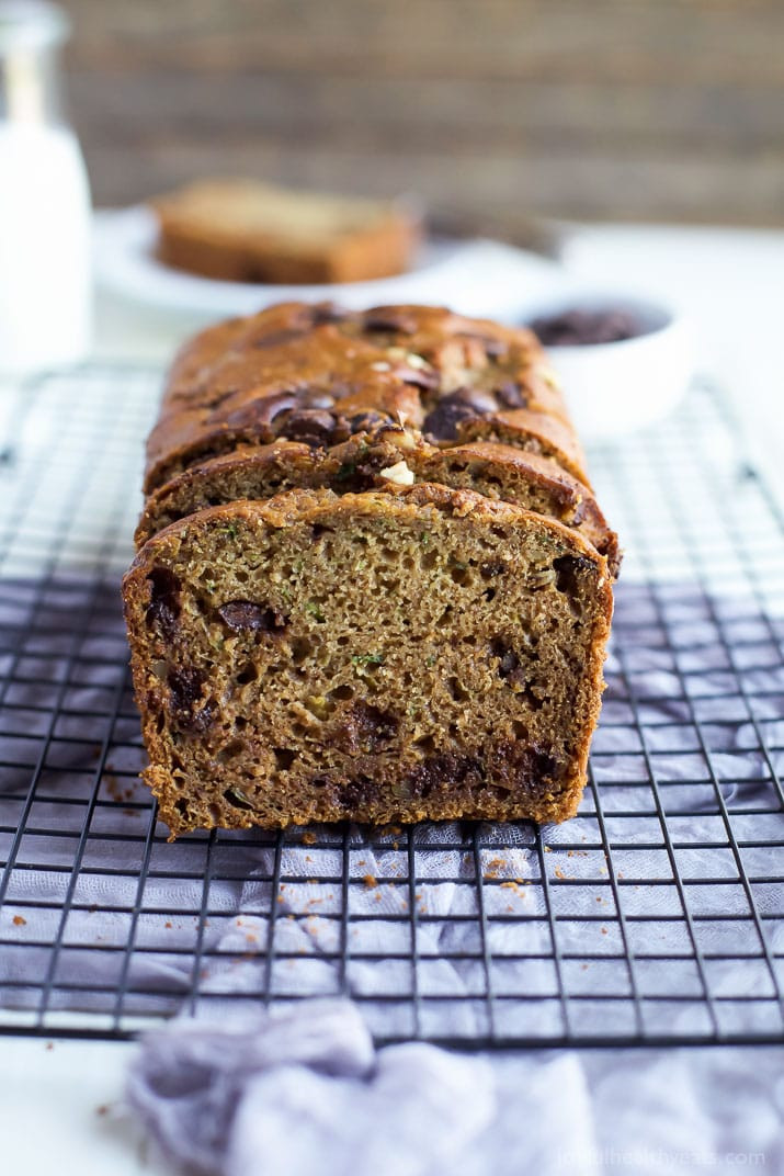 Zucchini Bread Recipes Healthy
 healthy chocolate chip zucchini bread