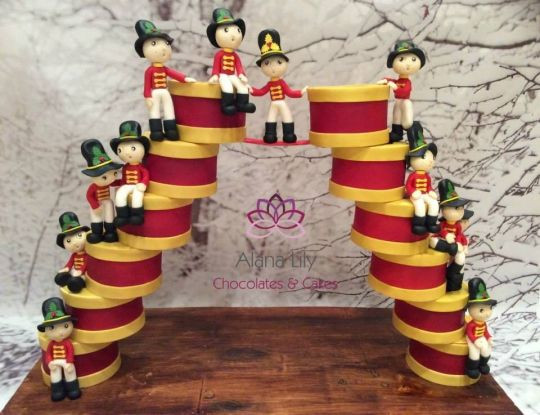 12 Days Of Christmas Cakes
 the Twelfth day of Christmas 12 Drummers Drumming