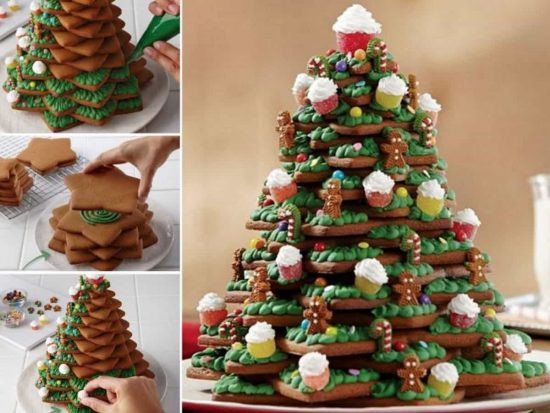 3D Christmas Tree Cookies
 3D Cookie Christmas Tree Recipe With Video Tutorial