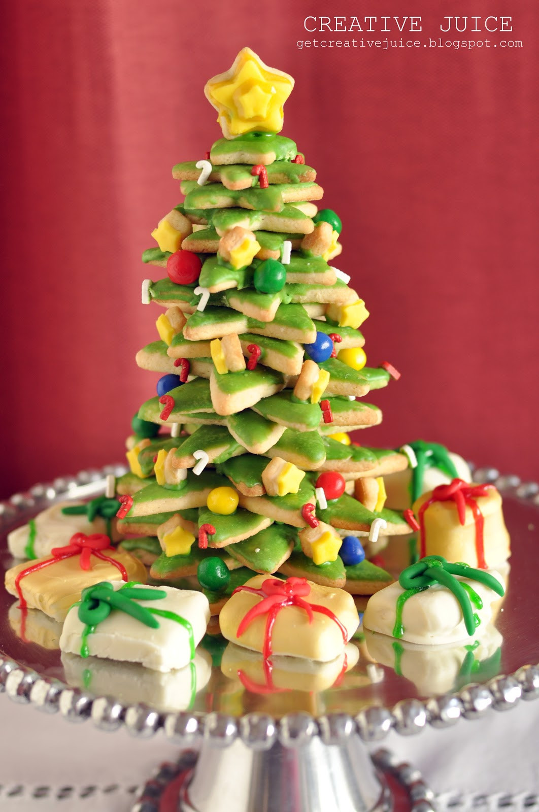 3D Christmas Tree Cookies
 TUTORIAL 3D cookie christmas tree tutorial Creative Juice