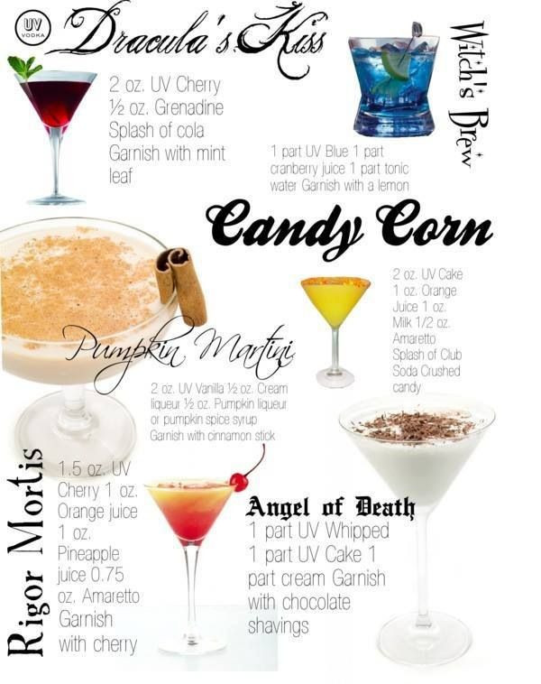 Adult Halloween Drinks
 Pin by Samantha Abbott on Halloween Bash