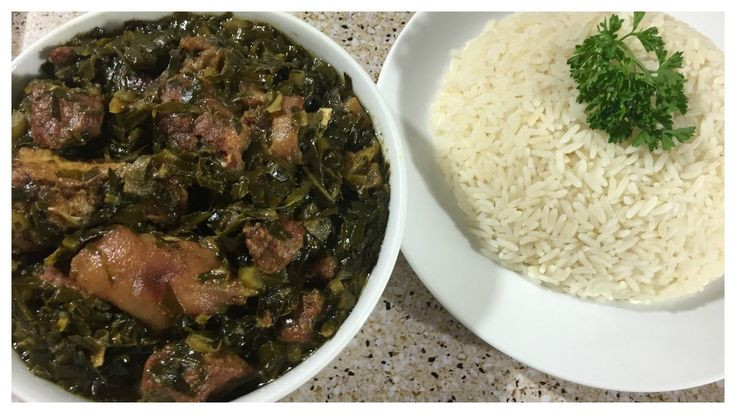 African American Thanksgiving Recipes
 Collard Greens Liberian Style Thanksgiving