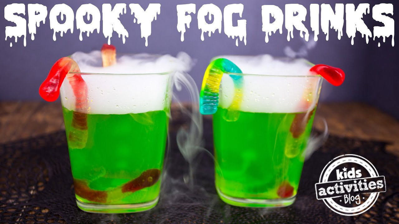 Alcoholic Halloween Drinks
 Spooky Fog Drinks for a Halloween Party