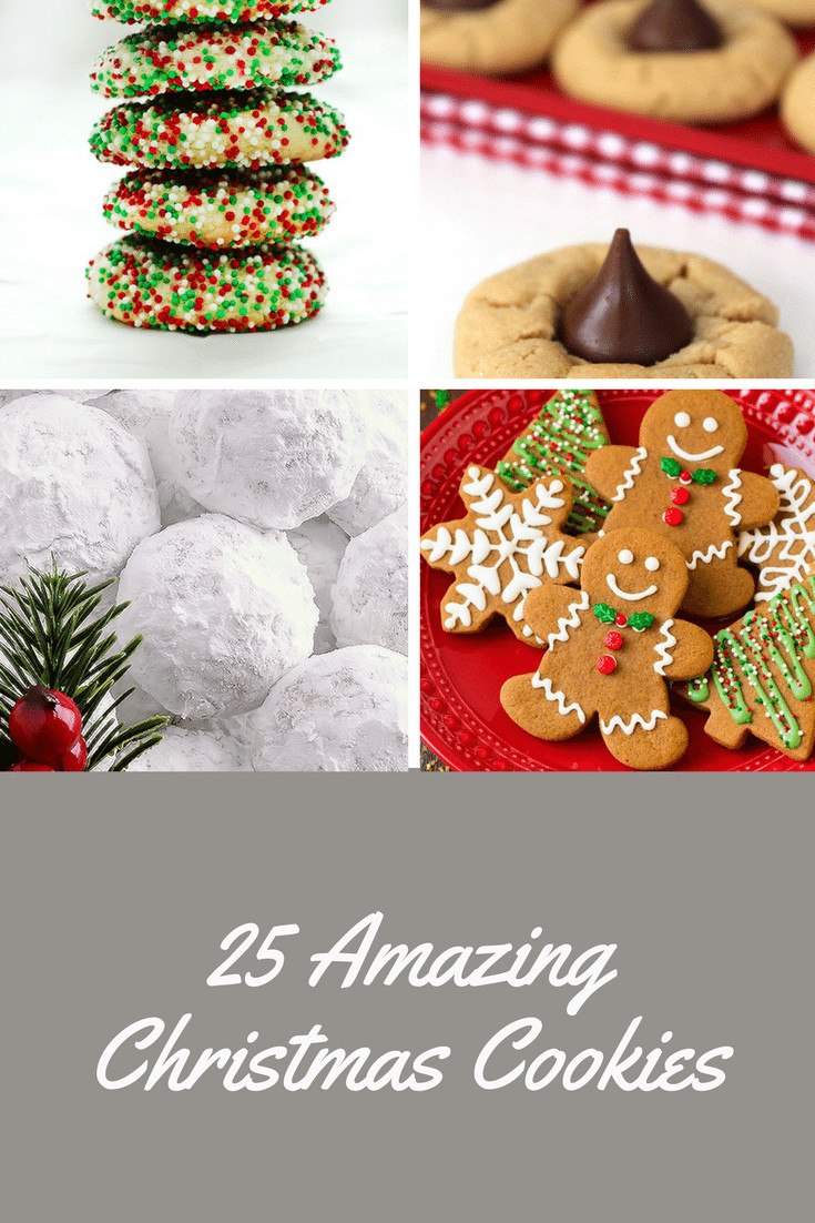 Amazing Christmas Cookies
 25 Christmas Cookie Recipes