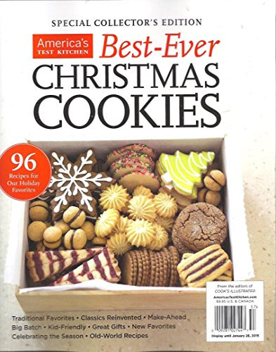 America'S Test Kitchen Christmas Cookies
 AMERICA S TEST KITCHEN BEST EVER CHRISTMAS COOKIES SPECIAL EDT [Single Issue Magazine] 2014