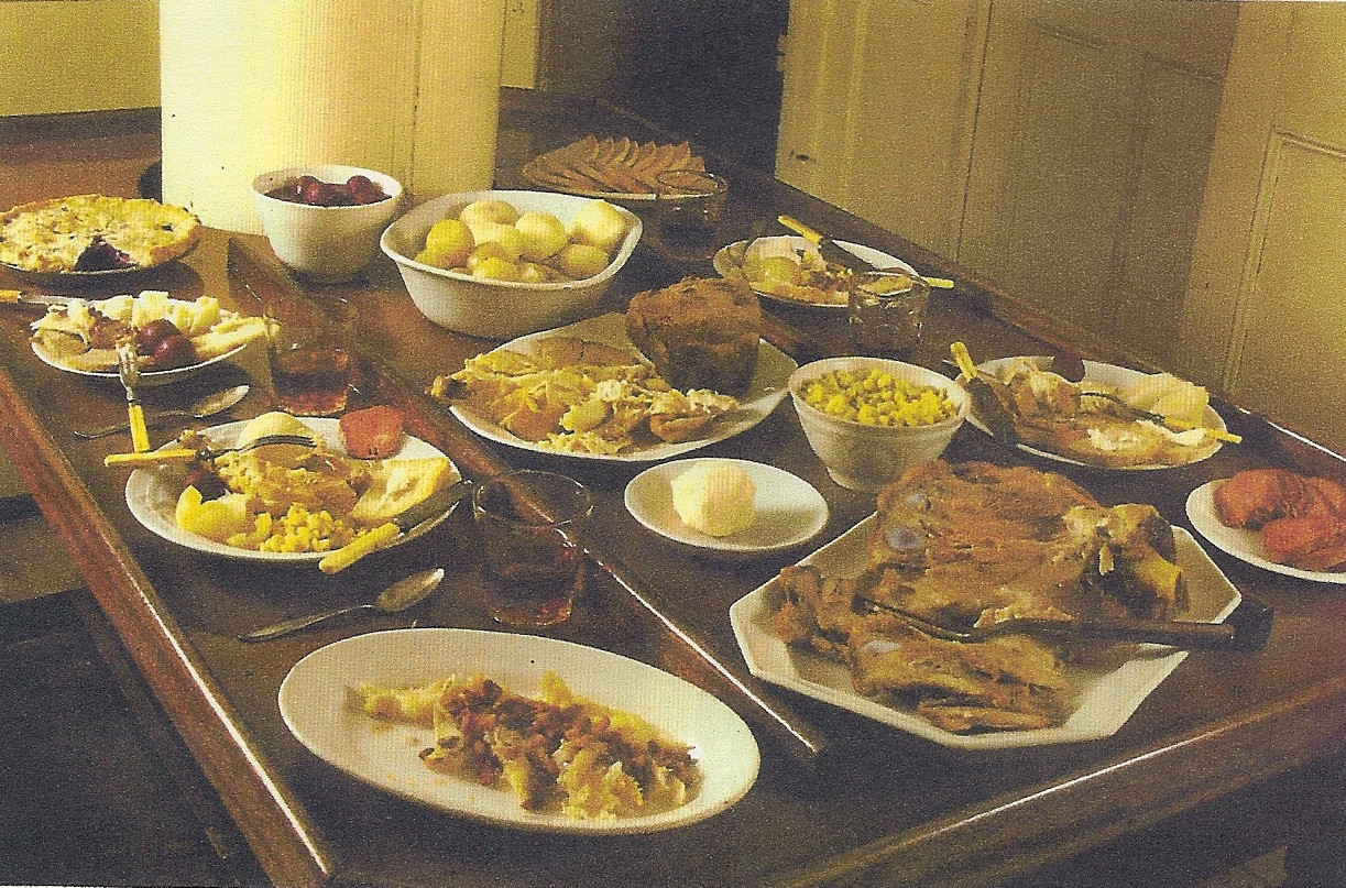 American Christmas Dinner
 Christmas Day with Mary and Minnie Lawrence [1856 – 1859