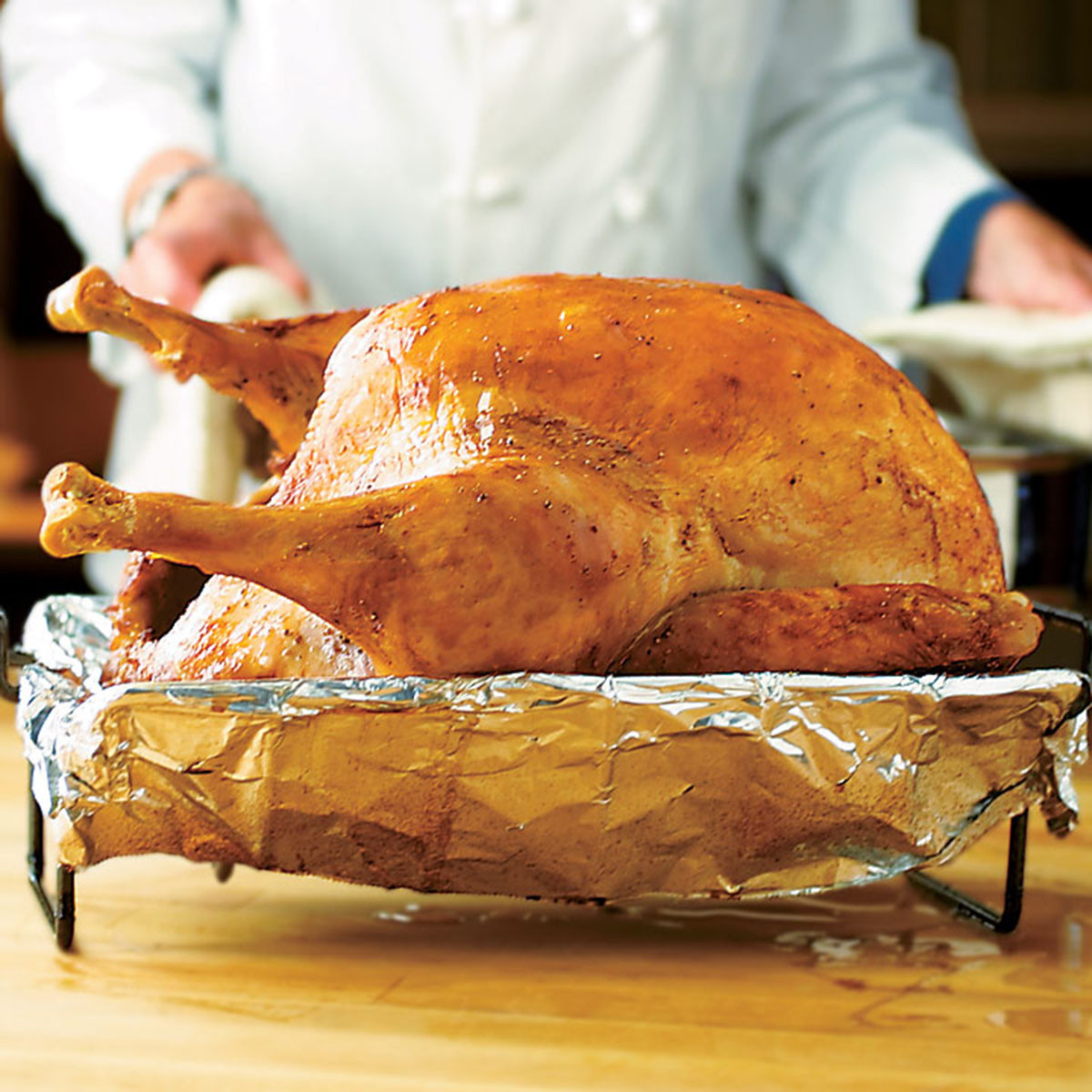 American Test Kitchen Thanksgiving Turkey
 Turkey for a Crowd Recipe America s Test Kitchen