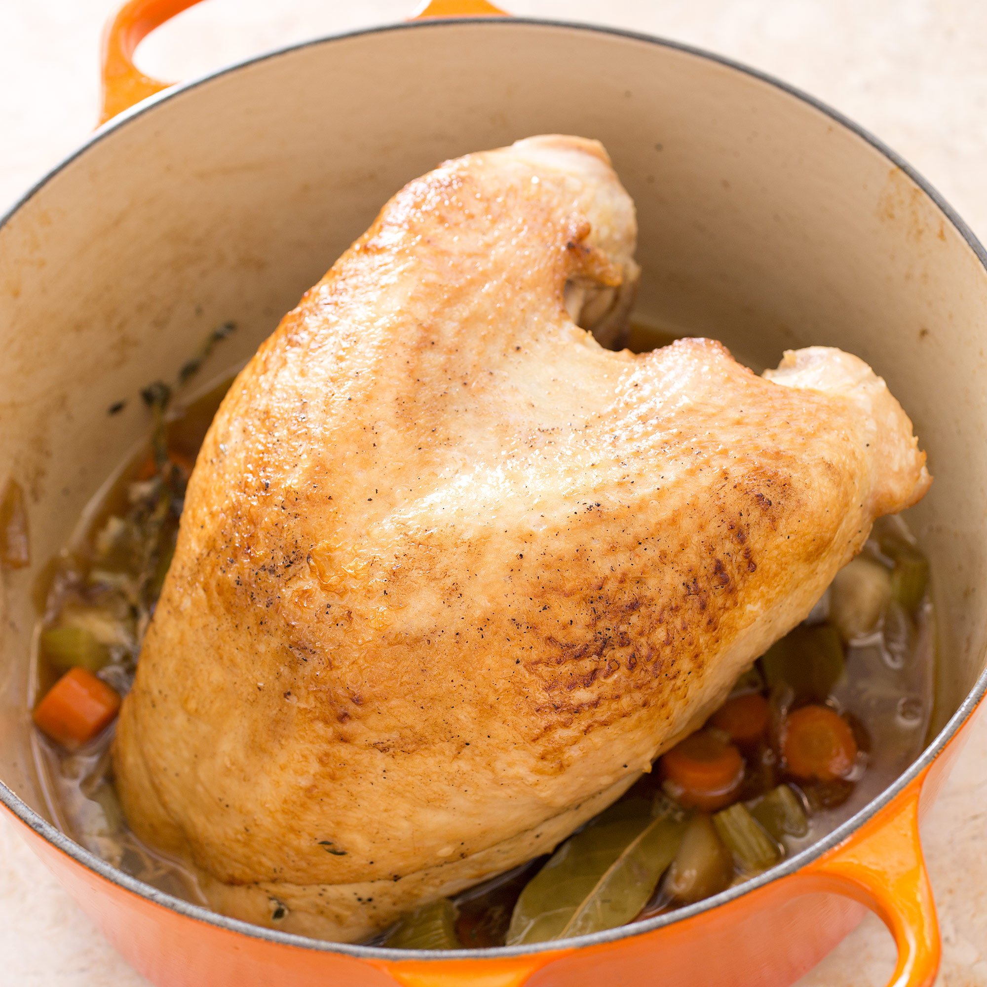 American Test Kitchen Thanksgiving Turkey
 Turkey Breast en Cocotte with Pan Gravy