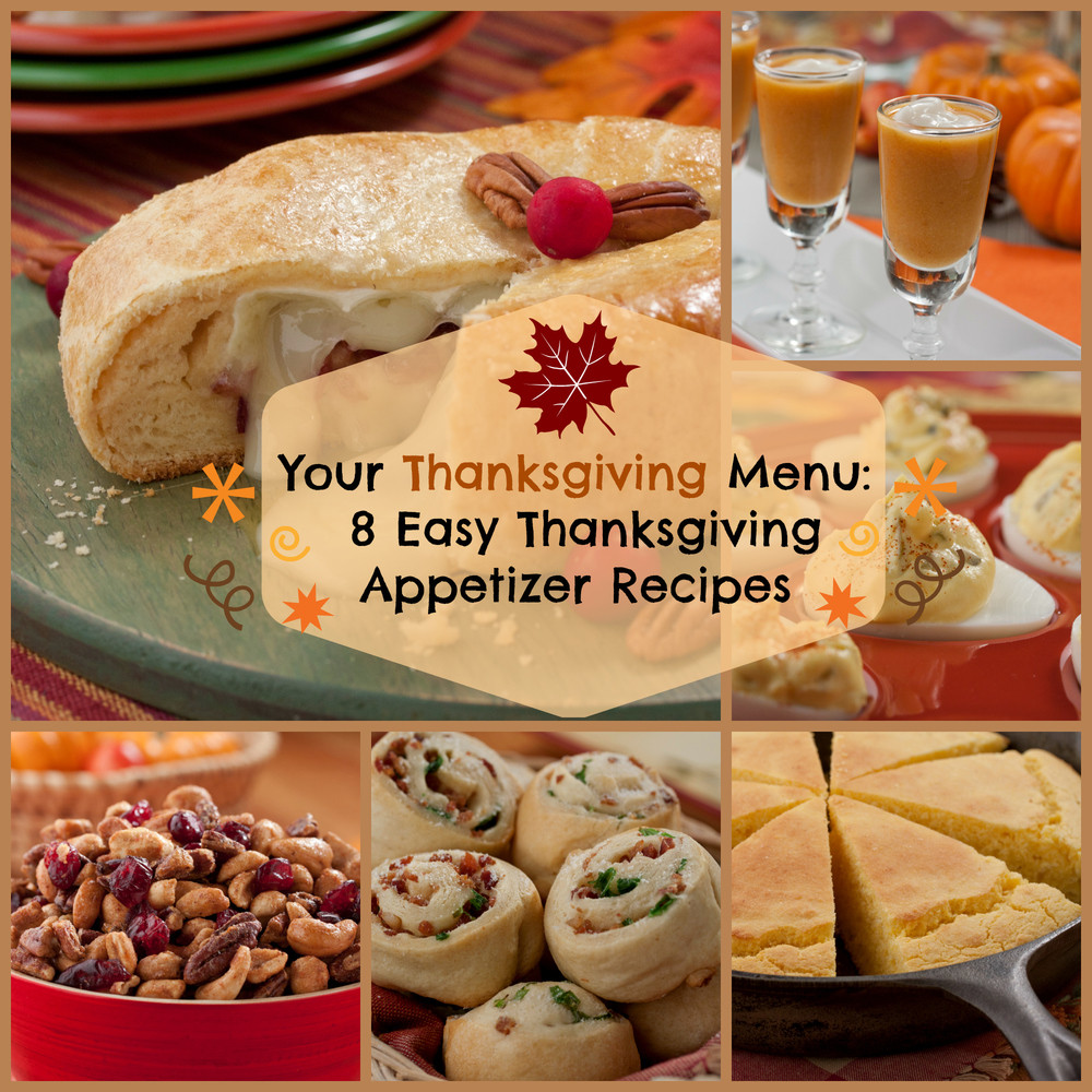 Appetizers For Thanksgiving
 Your Thanksgiving Menu 8 Easy Thanksgiving Appetizer