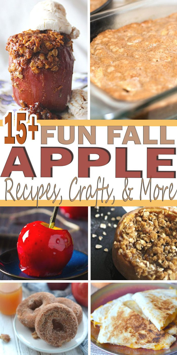Apple Recipes For Fall
 Fun Fall Apple Round Up Best Pins For Moms
