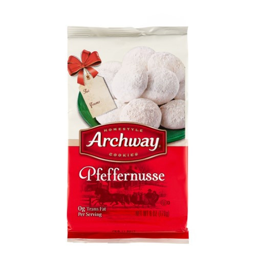 Archway Christmas Cookies
 Archway Holiday Pfeffernusse Cookie 6 Oz