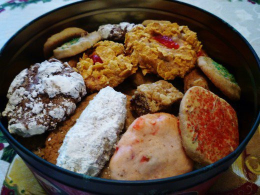 Assorted Christmas Cookies
 Easy Good Recipe Christmas Cookies from our neighbor Mrs