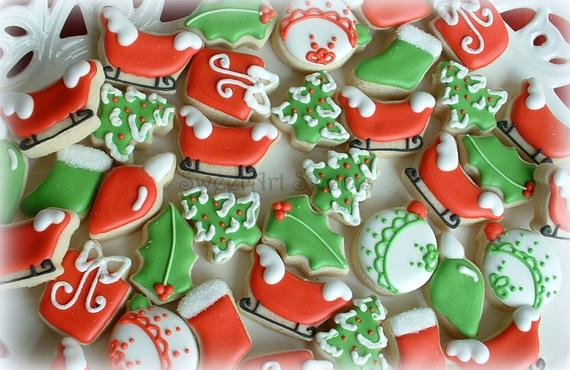 Assorted Christmas Cookies
 Christmas Cookies MINI assorted Christmas cookie designs 3