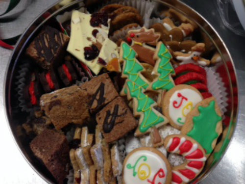 Assorted Christmas Cookies
 Holiday Tin of Assorted Christmas Cookies Maggie & Molly