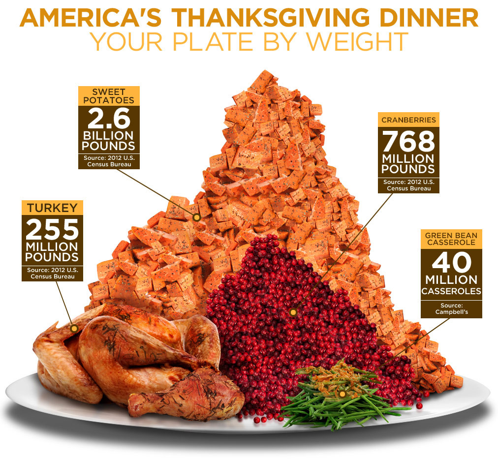 Average Thanksgiving Turkey Weight
 Thanksgiving Dinner