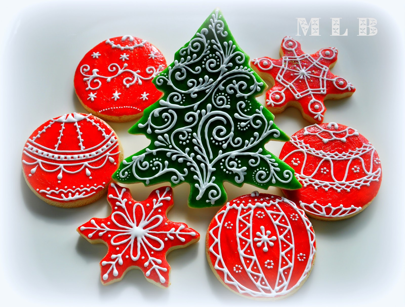 Bakery Christmas Cookies
 My little bakery 🌹 Christmas tree cookies And polish