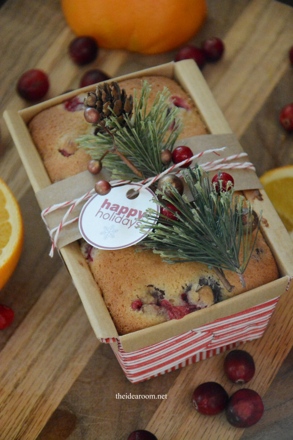 Baking Christmas Gifts
 Orange Cranberry Bread The Idea Room