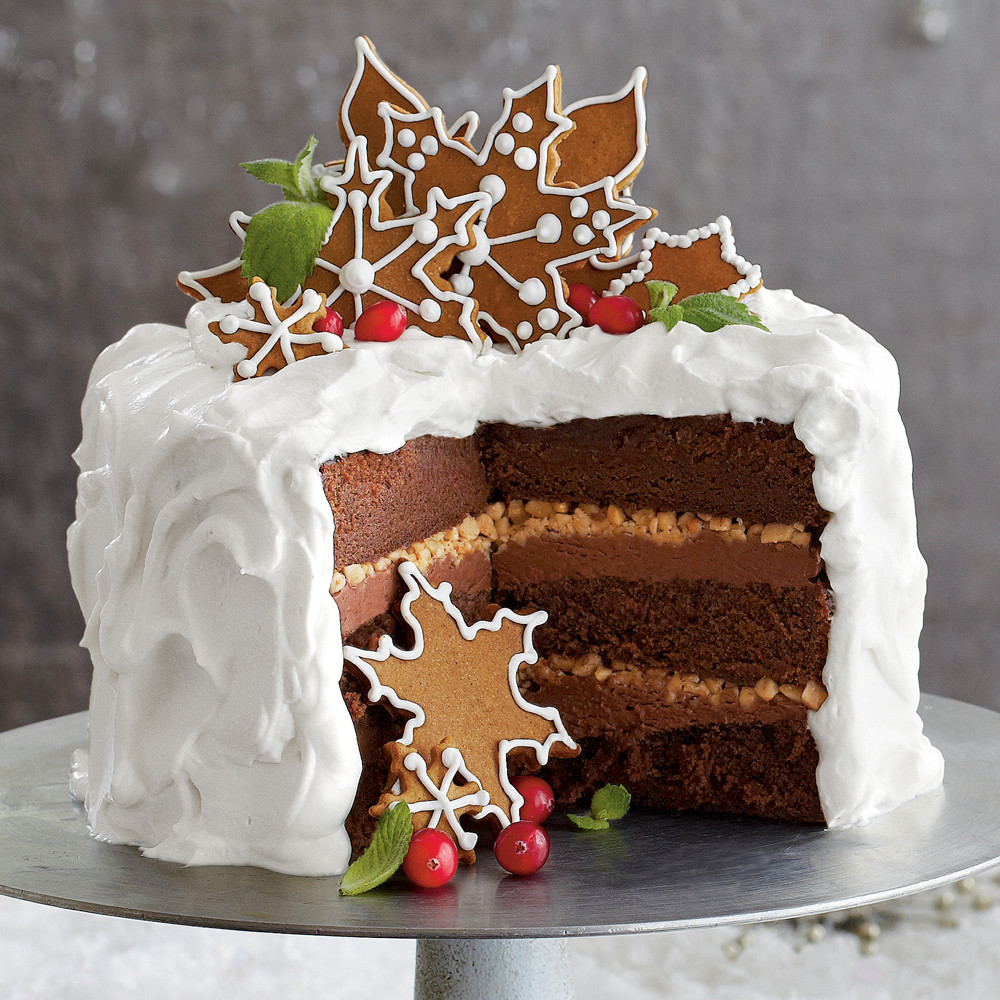 Best Christmas Cakes
 Chocolate Gingerbread Toffee Cake Recipe