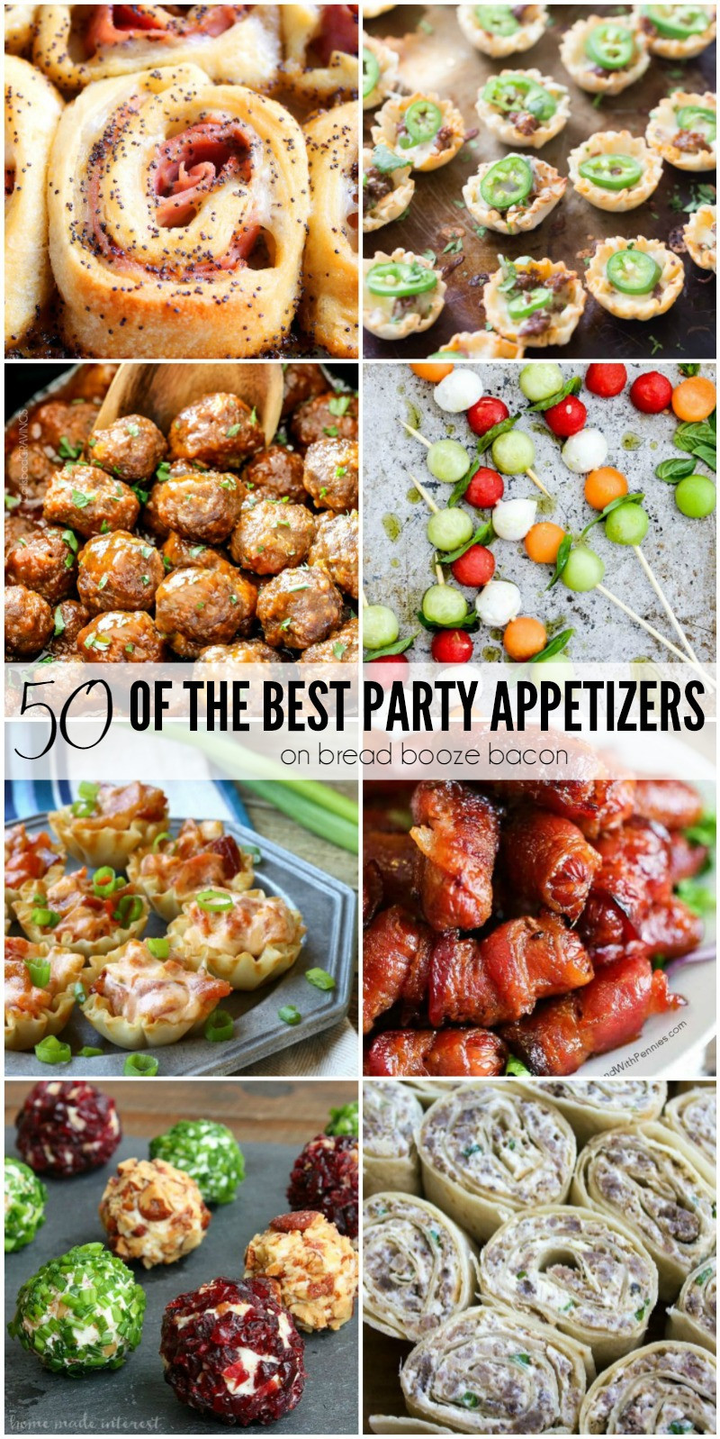 Best Christmas Party Appetizers
 50 of the Best Party Appetizers • Bread Booze Bacon