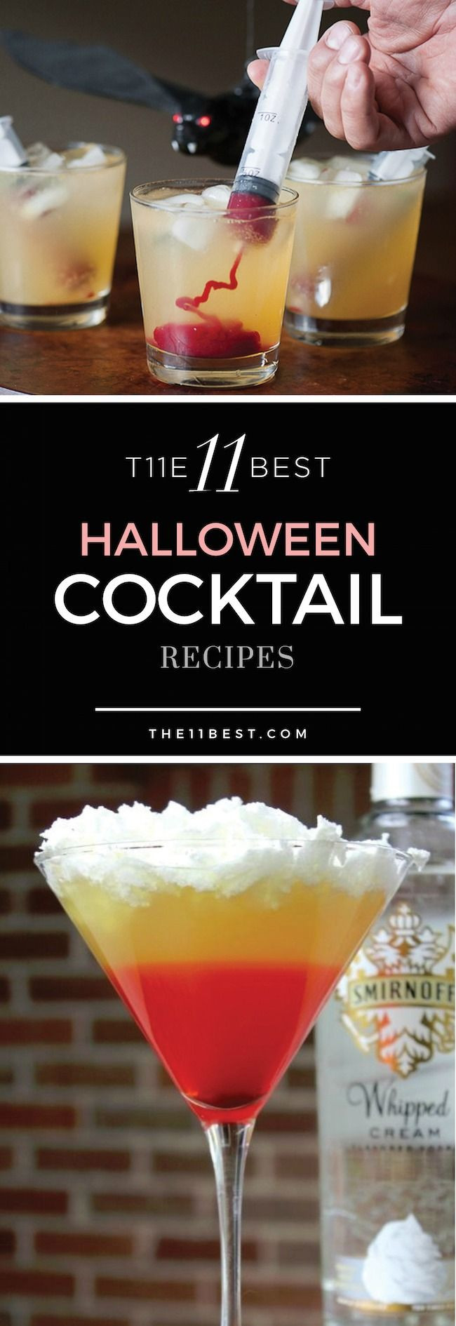 Best Halloween Drinks
 The 11 Best Halloween Cocktail Recipe Ideas