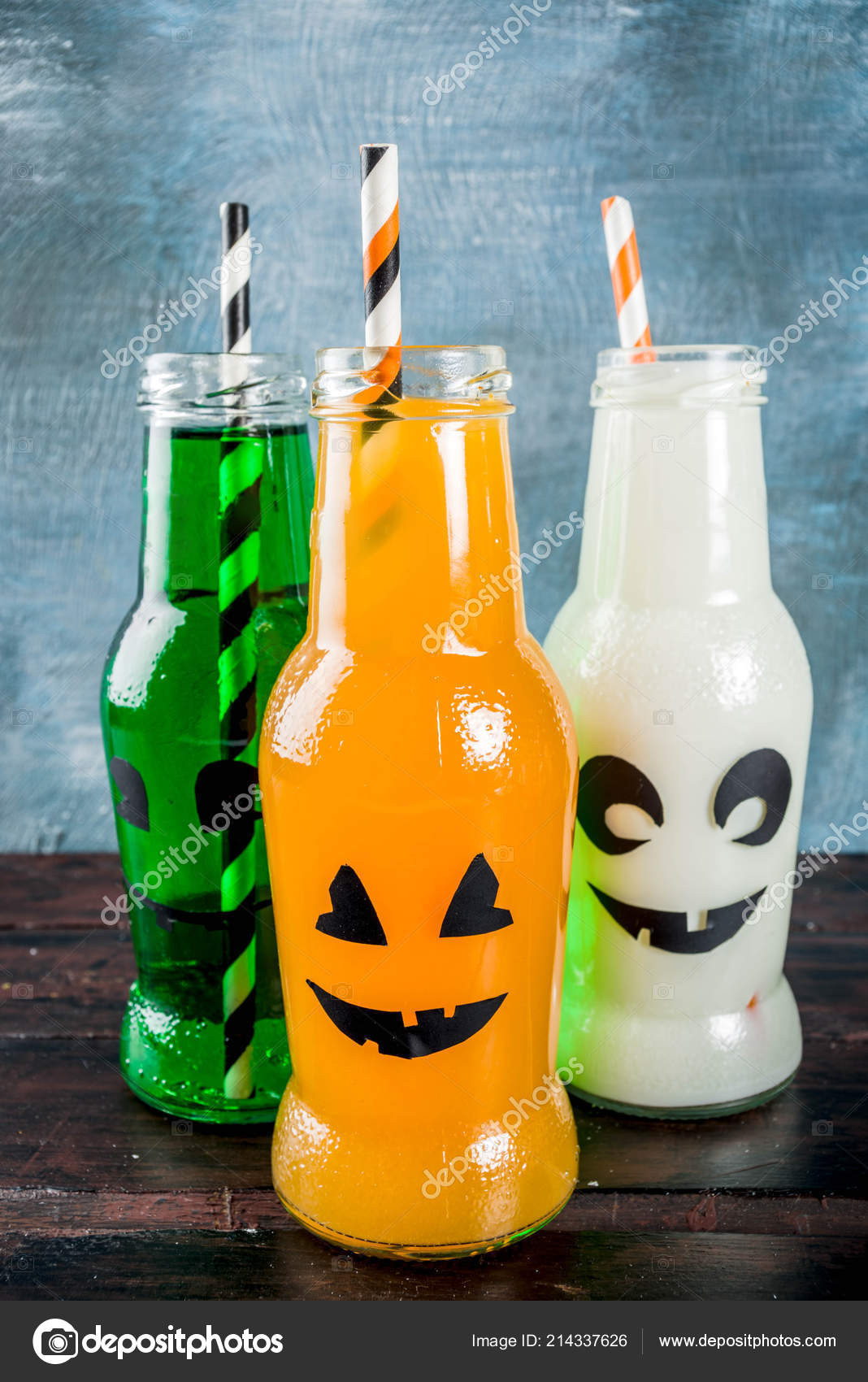Best Halloween Drinks
 Party Drinks Halloween Three Milk Juice Monster Bottle