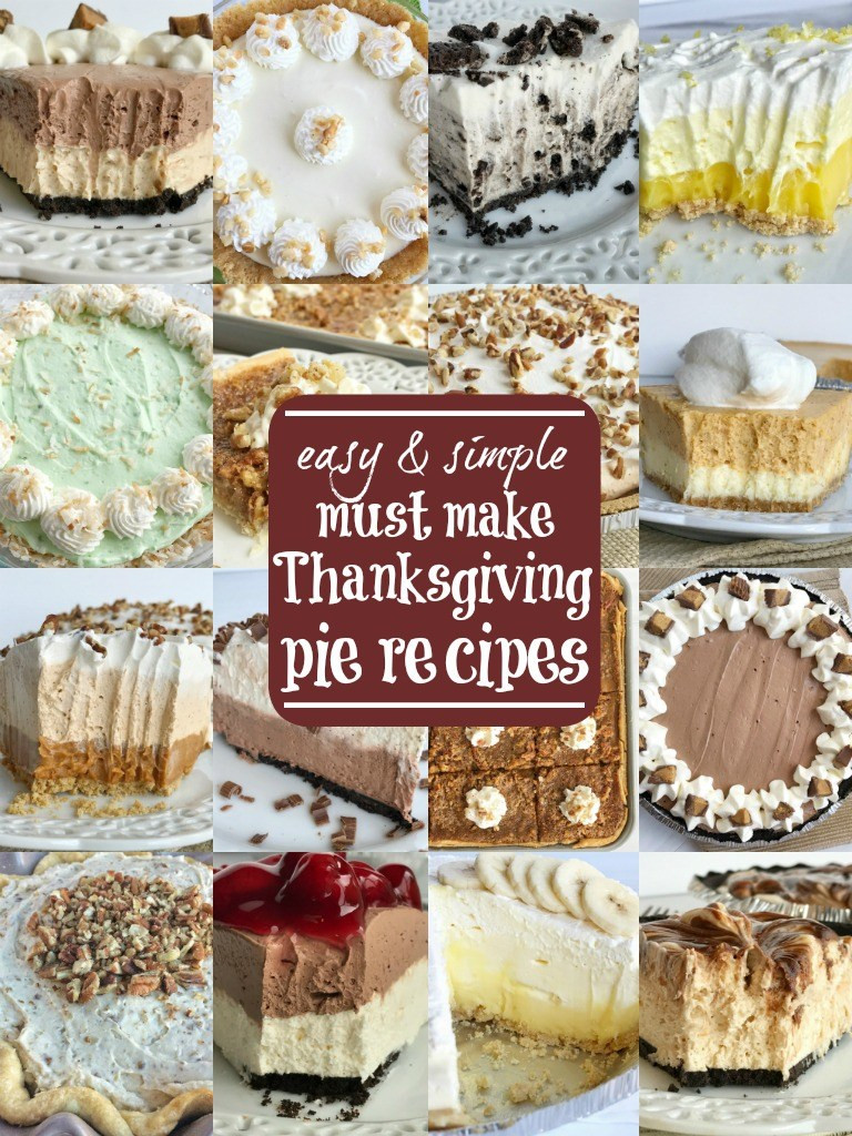 Best Thanksgiving Pie Recipes
 The Best Thanksgiving Pie Recipes To her as Family
