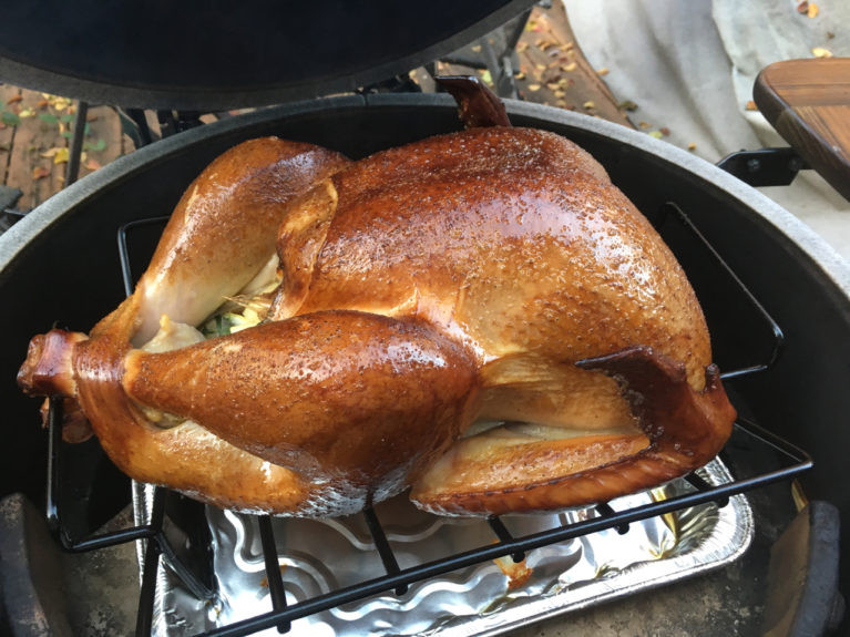 Big Green Egg Thanksgiving Turkey
 Festive Smoked Turkey from The Big Green Egg – Blackhawk