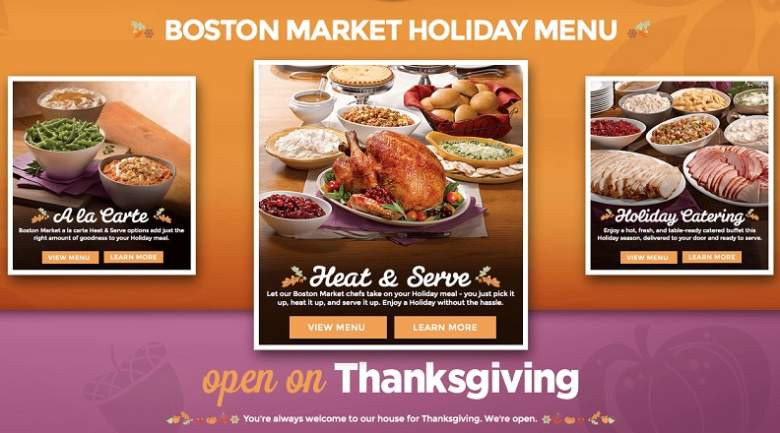 Boston Market Turkey Thanksgiving
 Boston Market Thanksgiving Dinner Menu 2015 Meal Hours