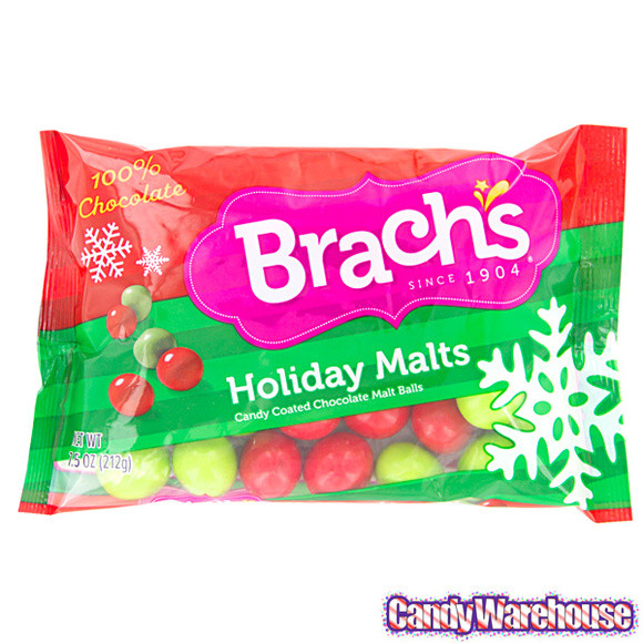 Brach'S Christmas Candy
 Brach s Holiday Malts Candy 7 5 Ounce Bag