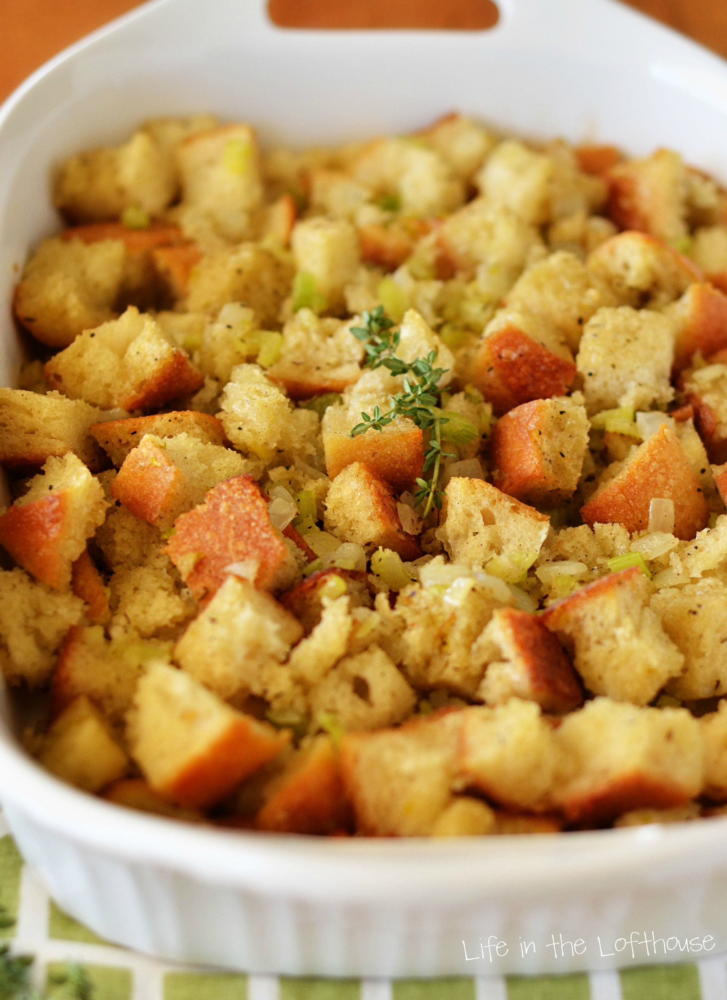 Bread Dressing For Thanksgiving
 Classic Bread Stuffing Life In The Lofthouse
