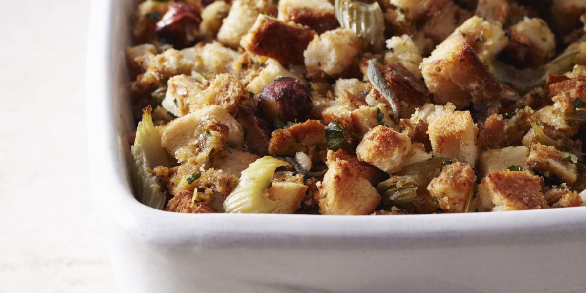 Bread Dressing For Thanksgiving
 Turkey Stuffing Recipe Traditional Bread Stuffing with