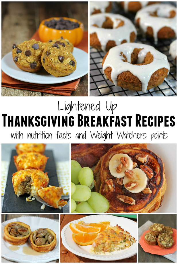 Breakfast On Thanksgiving Day
 Lightened Up Thanksgiving Recipes Roundup Emily Bites