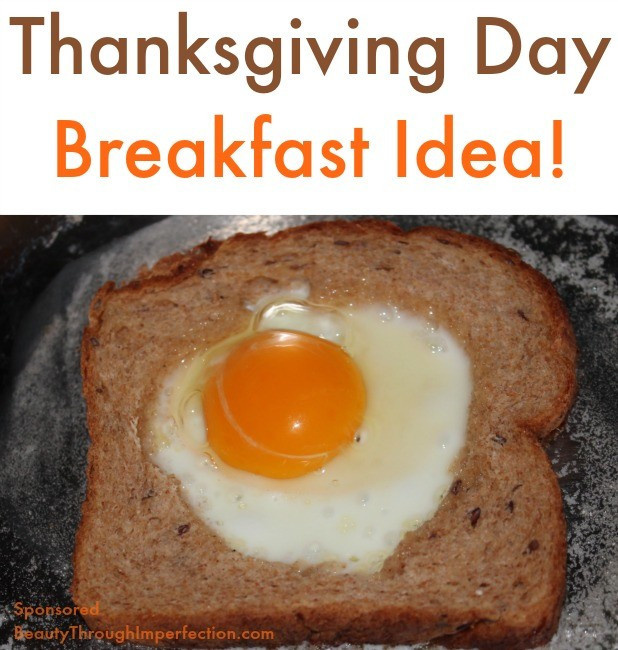 Breakfast On Thanksgiving Day
 Thanksgiving Breakfast Idea Beauty through imperfection
