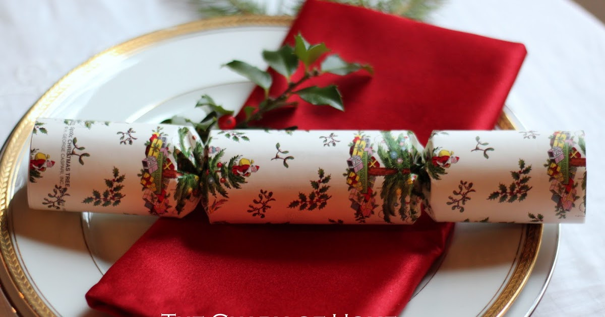British Christmas Crackers
 The Charm of Home English Christmas Crackers