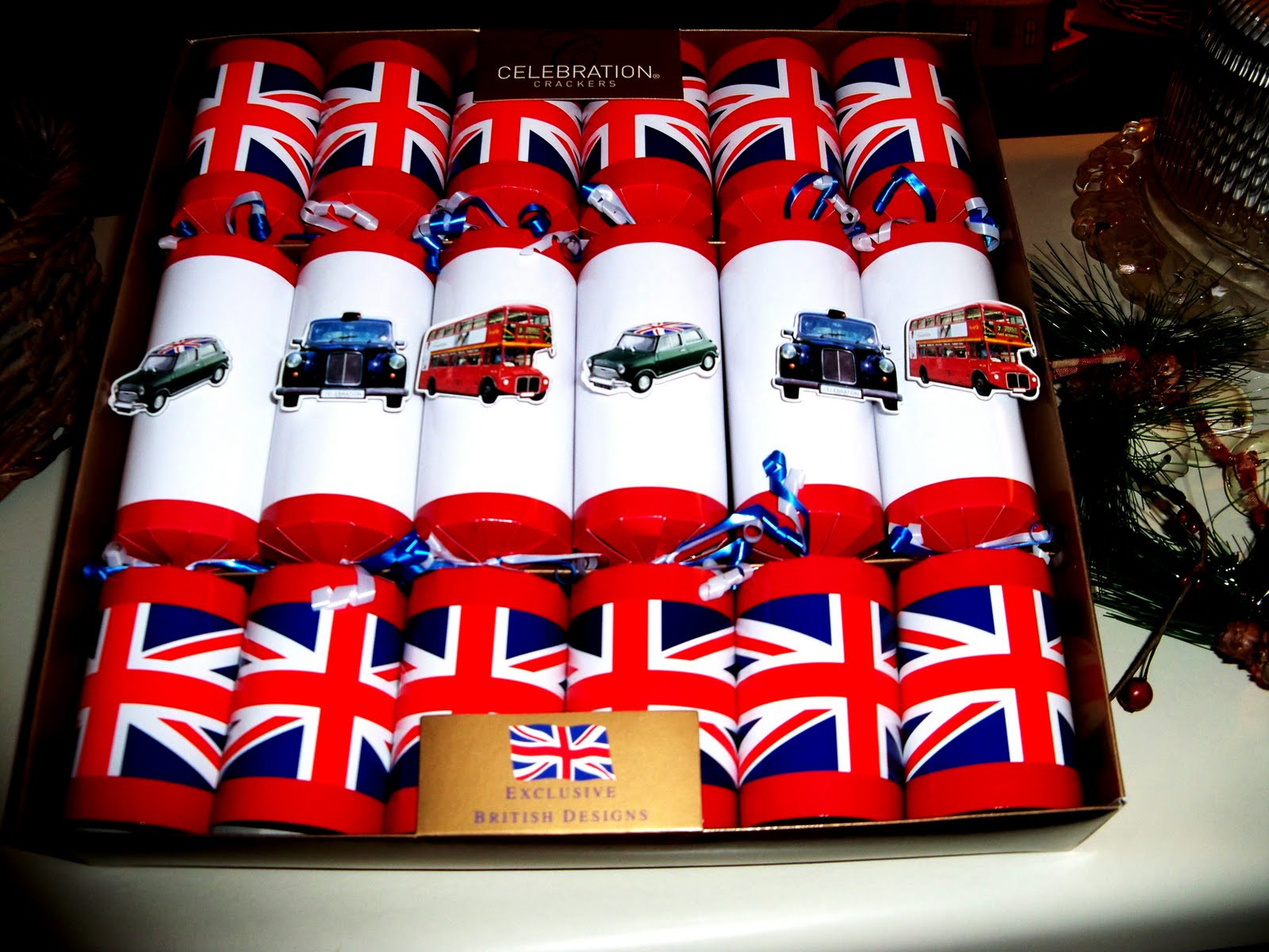 British Christmas Crackers
 A Brit in Tennessee Christmas Cracker Traditions