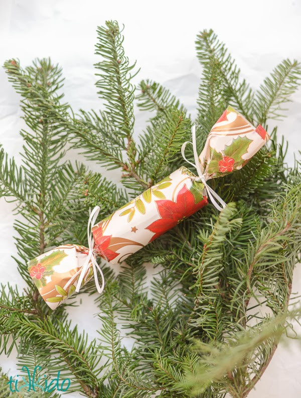 British Christmas Crackers
 English Christmas Crackers NOPE you don t eat them