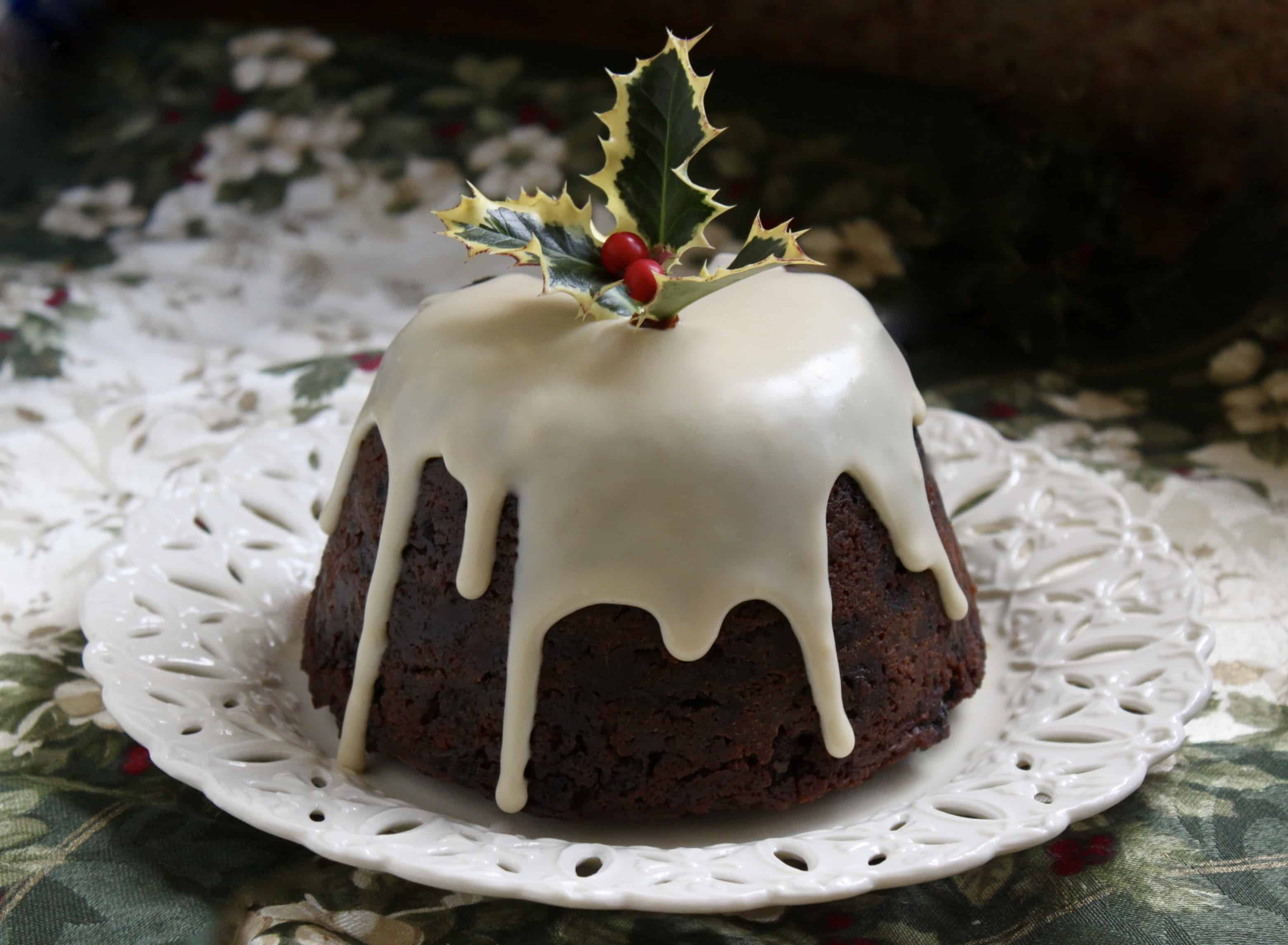 British Christmas Puddings
 Traditional British Christmas Pudding a Make Ahead Fruit